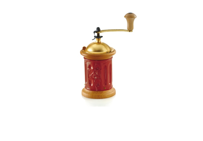 Tre Spade Kaffekvern Manuel Model 13 Rød